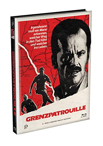 GRENZPATROUILLE (The Border) - 1-Disc wattiertes Mediabook Cover A [Blu-ray] Limited 122 Edition von Black Hill Pictures / Inked Pictures