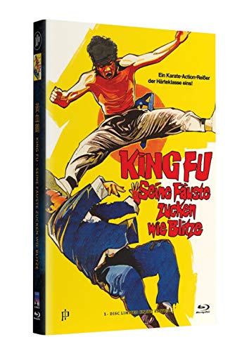 KING FU - Seine Fäuste zucken wie Blitze - Hartbox (gross) Cover A (Blu-ray) Limited 55 Edition - Uncut von Black Hill Pictures / Inked Pictures