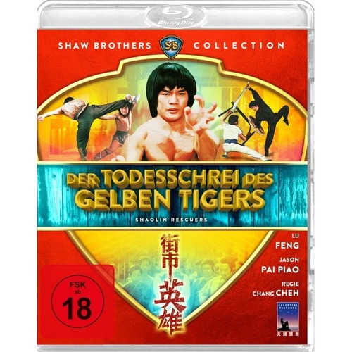 Der Todesschrei des gelben Tigers - Shaolin Rescuers      (Blu-ray) von Black Hill Pictures