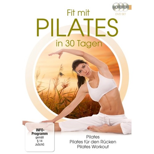 Fit mit Pilates in 30 Tagen (3 DVDs) von Black Hill Pictures