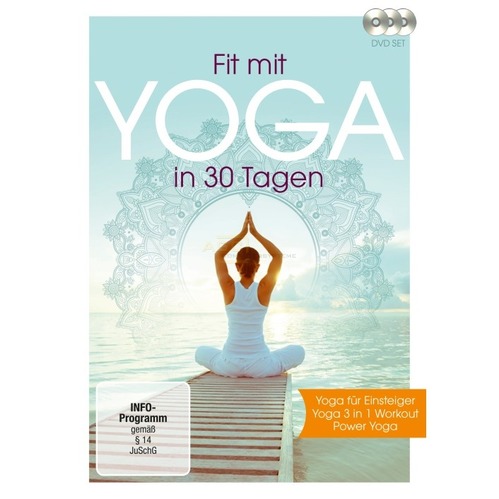 Fit mit Yoga in 30 Tagen (3 DVDs) von Black Hill Pictures