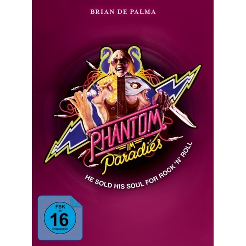 Phantom im Paradies - Phantom of the Paradise      (Mediabook, Blu-ray+DVD) (Version A) von Black Hill Pictures