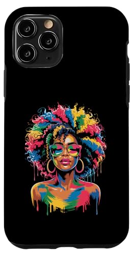Juneteenth Black Woman Queen Afro African Melanin Dripping Hülle für iPhone 11 Pro Juneteenth Black Woman Queen Afro African Melanin Dripping Hülle für iPhone 11 Pro von Black History Month Every Month