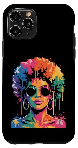 Juneteenth Black Woman Queen Afro African Melanin Dripping Hülle für iPhone 11 Pro Juneteenth Black Woman Queen Afro African Melanin Dripping Hülle für iPhone 11 Pro von Black History Month Every Month