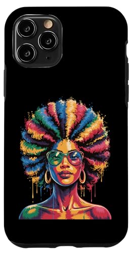 Juneteenth Black Woman Queen Afro African Melanin Dripping Hülle für iPhone 11 Pro Juneteenth Black Woman Queen Afro African Melanin Dripping Hülle für iPhone 11 Pro von Black History Month Every Month