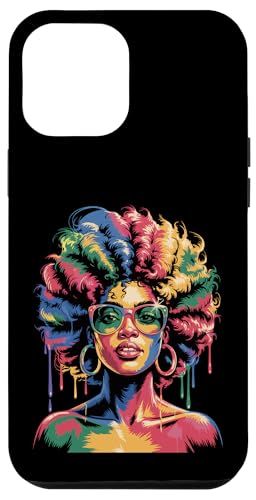 Juneteenth Black Woman Queen Afro African Melanin Dripping Hülle für iPhone 12 Pro Max Juneteenth Black Woman Queen Afro African Melanin Dripping Hülle für iPhone 12 Pro Max von Black History Month Every Month