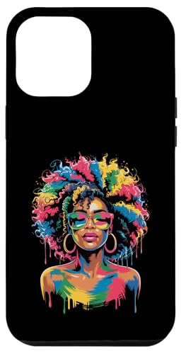 Juneteenth Black Woman Queen Afro African Melanin Dripping Hülle für iPhone 12 Pro Max Juneteenth Black Woman Queen Afro African Melanin Dripping Hülle für iPhone 12 Pro Max von Black History Month Every Month