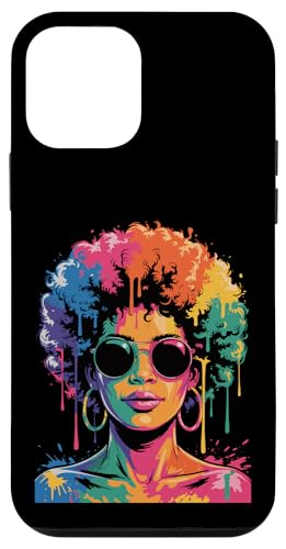 Juneteenth Black Woman Queen Afro African Melanin Dripping Hülle für iPhone 12 mini Juneteenth Black Woman Queen Afro African Melanin Dripping Hülle für iPhone 12 mini von Black History Month Every Month