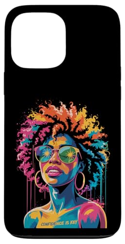Juneteenth Black Woman Queen Afro African Melanin Dripping Hülle für iPhone 13 Pro Max von Black History Month Every Month
