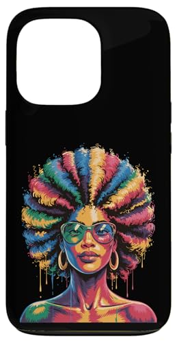 Juneteenth Black Woman Queen Afro African Melanin Dripping Hülle für iPhone 13 Pro Juneteenth Black Woman Queen Afro African Melanin Dripping Hülle für iPhone 13 Pro von Black History Month Every Month