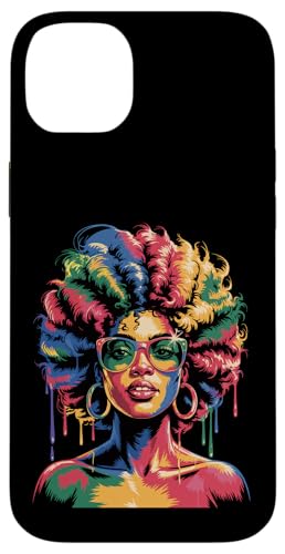 Juneteenth Black Woman Queen Afro African Melanin Dripping Hülle für iPhone 14 Plus Juneteenth Black Woman Queen Afro African Melanin Dripping Hülle für iPhone 14 Plus von Black History Month Every Month