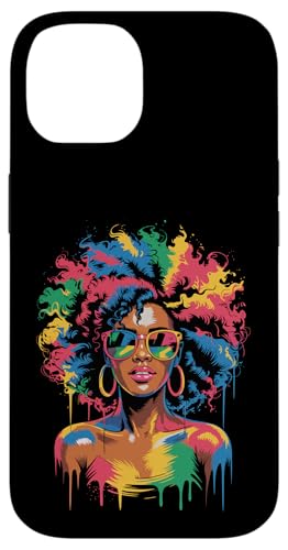 Juneteenth Black Woman Queen Afro African Melanin Dripping Hülle für iPhone 14 Juneteenth Black Woman Queen Afro African Melanin Dripping Hülle für iPhone 14 von Black History Month Every Month