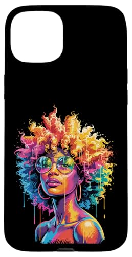 Juneteenth Black Woman Queen Afro African Melanin Dripping Hülle für iPhone 15 Plus Juneteenth Black Woman Queen Afro African Melanin Dripping Hülle für iPhone 15 Plus von Black History Month Every Month
