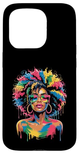 Juneteenth Black Woman Queen Afro African Melanin Dripping Hülle für iPhone 15 Pro Juneteenth Black Woman Queen Afro African Melanin Dripping Hülle für iPhone 15 Pro von Black History Month Every Month