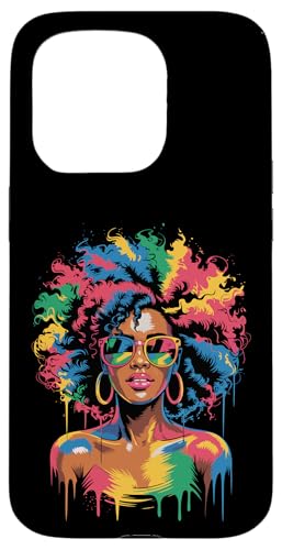 Juneteenth Black Woman Queen Afro African Melanin Dripping Hülle für iPhone 15 Pro Juneteenth Black Woman Queen Afro African Melanin Dripping Hülle für iPhone 15 Pro von Black History Month Every Month