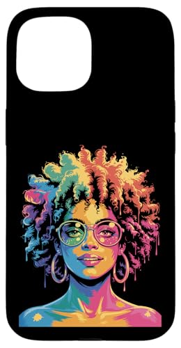 Juneteenth Black Woman Queen Afro African Melanin Dripping Hülle für iPhone 15 Juneteenth Black Woman Queen Afro African Melanin Dripping Hülle für iPhone 15 von Black History Month Every Month