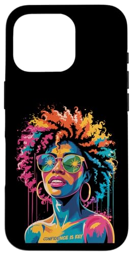Juneteenth Black Woman Queen Afro African Melanin Dripping Hülle für iPhone 16 Pro Juneteenth Black Woman Queen Afro African Melanin Dripping Hülle für iPhone 16 Pro von Black History Month Every Month