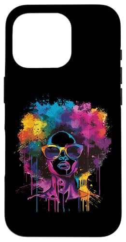 Juneteenth Black Woman Queen Afro African Melanin Dripping Hülle für iPhone 16 Pro Juneteenth Black Woman Queen Afro African Melanin Dripping Hülle für iPhone 16 Pro von Black History Month Every Month