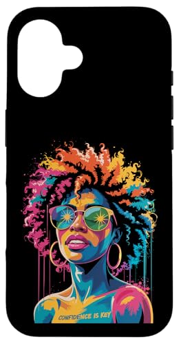 Juneteenth Black Woman Queen Afro African Melanin Dripping Hülle für iPhone 16 Juneteenth Black Woman Queen Afro African Melanin Dripping Hülle für iPhone 16 von Black History Month Every Month