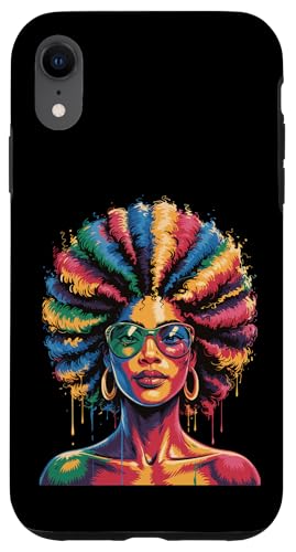 Juneteenth Black Woman Queen Afro African Melanin Dripping Hülle für iPhone XR Juneteenth Black Woman Queen Afro African Melanin Dripping Hülle für iPhone XR von Black History Month Every Month