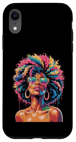 Juneteenth Black Woman Queen Afro African Melanin Dripping Hülle für iPhone XR Juneteenth Black Woman Queen Afro African Melanin Dripping Hülle für iPhone XR von Black History Month Every Month