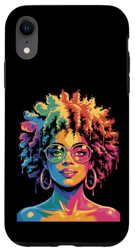 Juneteenth Black Woman Queen Afro African Melanin Dripping Hülle für iPhone XR Juneteenth Black Woman Queen Afro African Melanin Dripping Hülle für iPhone XR von Black History Month Every Month