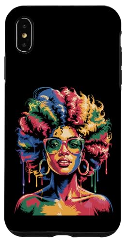 Juneteenth Black Woman Queen Afro African Melanin Dripping Hülle für iPhone XS Max von Black History Month Every Month