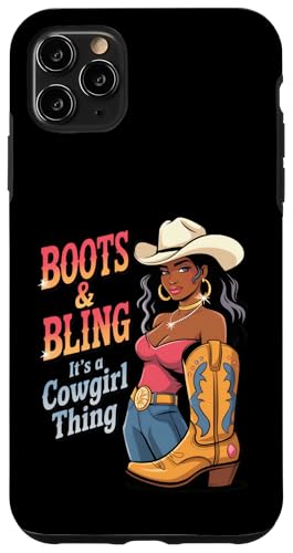 Black Cowgirl Melanin - Boots & Bling It's a Cowgirl Thing Hülle für iPhone 11 Pro Max Black Cowgirl Melanin - Boots & Bling It's a Cowgirl Thing Hülle für iPhone 11 Pro Max von Black History Texas African American Cowgirl South