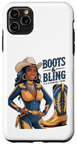 Black Cowgirl Melanin - Boots & Bling It's a Cowgirl Thing Hülle für iPhone 11 Pro Max Black Cowgirl Melanin - Boots & Bling It's a Cowgirl Thing Hülle für iPhone 11 Pro Max von Black History Texas African American Cowgirl South