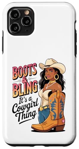 Black Cowgirl Melanin - Boots & Bling It's a Cowgirl Thing Hülle für iPhone 11 Pro Max Black Cowgirl Melanin - Boots & Bling It's a Cowgirl Thing Hülle für iPhone 11 Pro Max von Black History Texas African American Cowgirl South