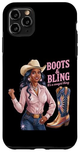 Black Cowgirl Melanin - Boots & Bling It's a Cowgirl Thing Hülle für iPhone 11 Pro Max Black Cowgirl Melanin - Boots & Bling It's a Cowgirl Thing Hülle für iPhone 11 Pro Max von Black History Texas African American Cowgirl South