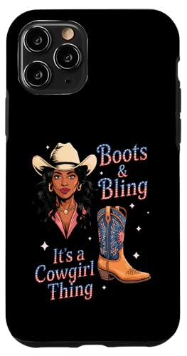 Black Cowgirl Melanin - Boots & Bling It's a Cowgirl Thing Hülle für iPhone 11 Pro Black Cowgirl Melanin - Boots & Bling It's a Cowgirl Thing Hülle für iPhone 11 Pro von Black History Texas African American Cowgirl South