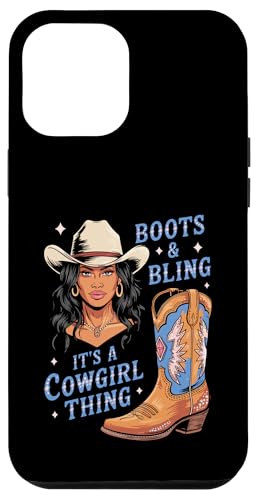 Black Cowgirl Melanin - Boots & Bling It's a Cowgirl Thing Hülle für iPhone 12 Pro Max Black Cowgirl Melanin - Boots & Bling It's a Cowgirl Thing Hülle für iPhone 12 Pro Max von Black History Texas African American Cowgirl South