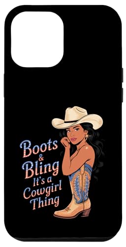 Black Cowgirl Melanin - Boots & Bling It's a Cowgirl Thing Hülle für iPhone 12 Pro Max Black Cowgirl Melanin - Boots & Bling It's a Cowgirl Thing Hülle für iPhone 12 Pro Max von Black History Texas African American Cowgirl South