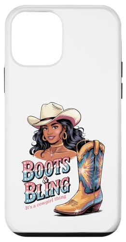 Black Cowgirl Melanin - Boots & Bling It's a Cowgirl Thing Hülle für iPhone 12 mini Black Cowgirl Melanin - Boots & Bling It's a Cowgirl Thing Hülle für iPhone 12 mini von Black History Texas African American Cowgirl South