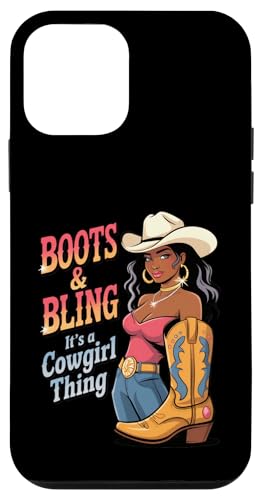 Black Cowgirl Melanin - Boots & Bling It's a Cowgirl Thing Hülle für iPhone 12 mini Black Cowgirl Melanin - Boots & Bling It's a Cowgirl Thing Hülle für iPhone 12 mini von Black History Texas African American Cowgirl South