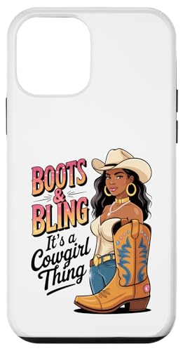 Black Cowgirl Melanin - Boots & Bling It's a Cowgirl Thing Hülle für iPhone 12 mini Black Cowgirl Melanin - Boots & Bling It's a Cowgirl Thing Hülle für iPhone 12 mini von Black History Texas African American Cowgirl South
