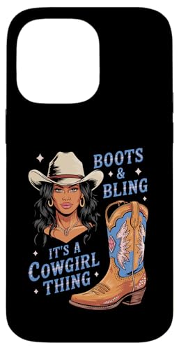 Black Cowgirl Melanin - Boots & Bling It's a Cowgirl Thing Hülle für iPhone 14 Pro Max Black Cowgirl Melanin - Boots & Bling It's a Cowgirl Thing Hülle für iPhone 14 Pro Max von Black History Texas African American Cowgirl South