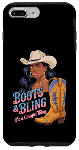 Black Cowgirl Melanin - Boots & Bling It's a Cowgirl Thing Hülle für iPhone 7 Plus/8 Plus Black Cowgirl Melanin - Boots & Bling It's a Cowgirl Thing Hülle für iPhone 7 Plus/8 Plus von Black History Texas African American Cowgirl South