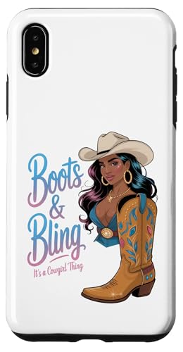 Black Cowgirl Melanin - Boots & Bling It's a Cowgirl Thing Hülle für iPhone XS Max Black Cowgirl Melanin - Boots & Bling It's a Cowgirl Thing Hülle für iPhone XS Max von Black History Texas African American Cowgirl South