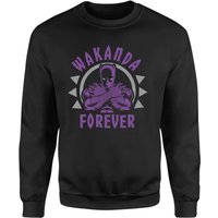 Wakanda Forever Sweatshirt - Schwarz - S von Black Panther