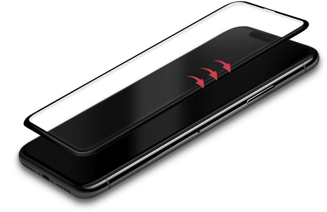 3D-Full-Screen-Schutzglas Schott 9H für iPhone XR transparent 3D-Full-Screen-Schutzglas Schott 9H für iPhone XR transparent von Black Rock
