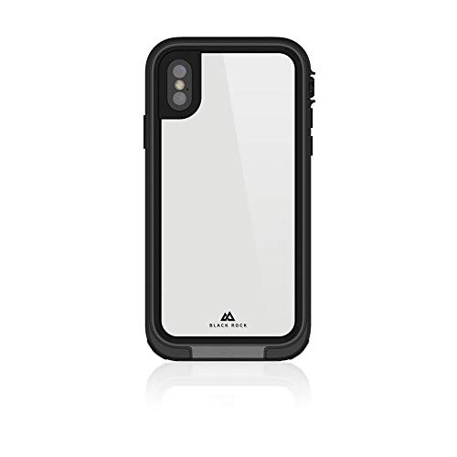 Black Rock 360° Hero Hülle für Apple iPhone XS, Perfekter Schutz, Slim Design, Plastik, 360° Cover schwarz von Black Rock