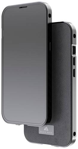 Black Rock 2in1 Case Apple iPhone 13 Pro Schwarz Induktives Laden von Black Rock
