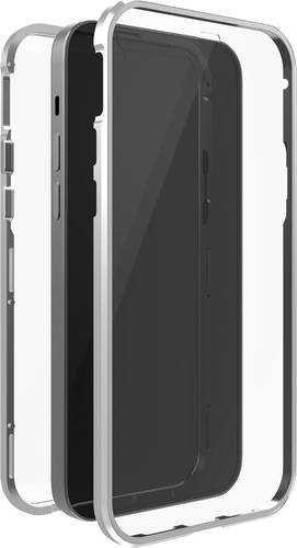 Black Rock  360° Glass  Backcover Apple iPhone 12 Pro Max Silber, Transparent von Black Rock