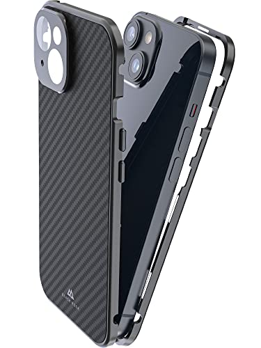 Black Rock - Hülle 360 Grad Glass Case Passend für Apple iPhone 14 I Carbon Handyhülle, Karbon Rückseite (Transparent mit schwarzem Rahmen) Black Rock - Hülle 360 Grad Glass Case Passend für Apple iPhone 14 I Carbon Handyhülle, Karbon Rückseite (Transparent mit schwarzem Rahmen) von Black Rock