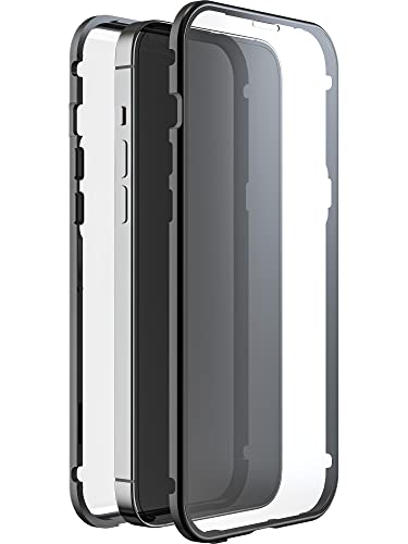 Black Rock - Hülle 360 Grad Glass Case Passend für Apple iPhone 14 Pro Max I Handyhülle, Magnet Verschluss (Transparent mit schwarzem Rahmen) Black Rock - Hülle 360 Grad Glass Case Passend für Apple iPhone 14 Pro Max I Handyhülle, Magnet Verschluss (Transparent mit schwarzem Rahmen) von Black Rock