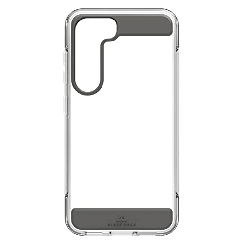 Black Rock - Hülle Air Robust Case Passend für Samsung Galaxy S23 5G I Handyhülle, Transparent, Durchsichtig, Dünn, Cover, Stoßfest (Grau) von Black Rock