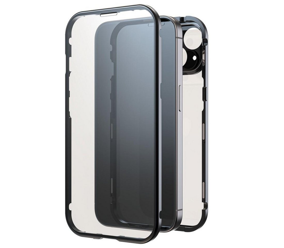 Black Rock Handyhülle 360° Glass Handyhülle für iPhone 16, ultradünn, magnetisch, schwarz Black Rock Handyhülle 360° Glass Handyhülle für iPhone 16, ultradünn, magnetisch, schwarz von Black Rock