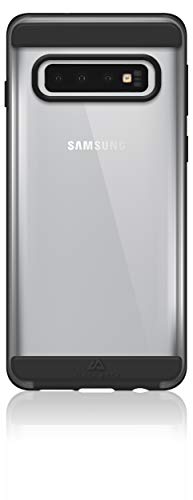 Black Rock Handyhülle Air Robust Case kompatibel mit Samsung Galaxy S10 I Hülle, Dünn, Durchsichtig, Starker Schutz (Schwarz) von Black Rock